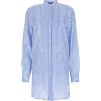 PRADA Long-Sleeved Dresses Women's Blue