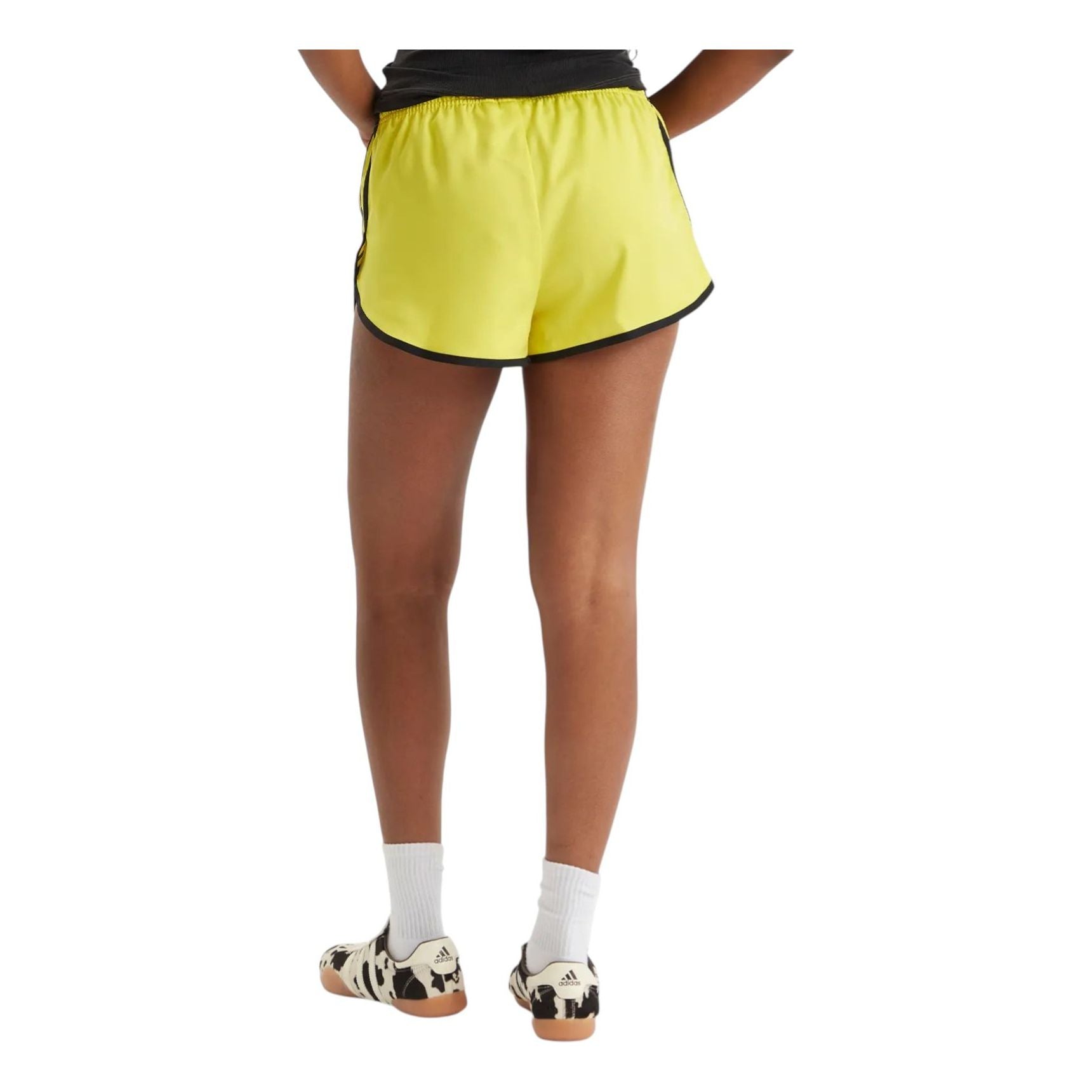 (WMNS) adidas Short Sprinter Shorts Asia Sizing 'Pure Sulfur' JD3611