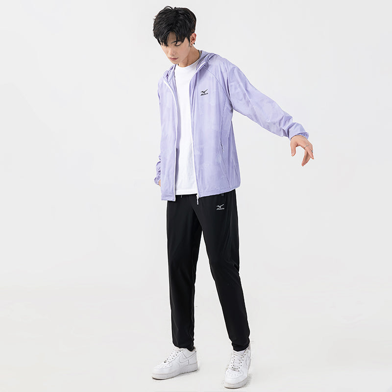 Mizuno UPF50+Logo Outdoor Jacket 'Purple' A2CE3126