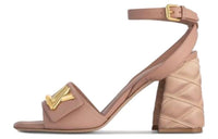LOUIS VUITTON Shake Strap Sandals Women's Pink Gold