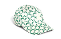 CELINE Cotton Baseball Caps Women's Light Green