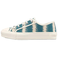 DIOR Walk'n'Dior Low Top Stylish Skateboarding Shoes Women's Deep Sea Blue