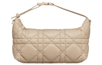 DIOR Cow Leather Clutch Medium Size Women's Natural