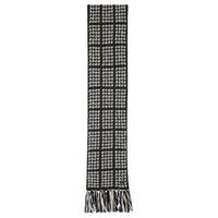 SAINT LAURENT Wool, Cashmere Knit Scarves Men's Black