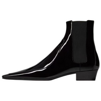 SAINT LAURENT Paolo Short Chelsea Boots Men's Black