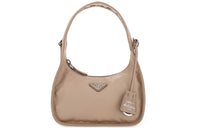 PRADA Hobo Nylon 3-in-1 Shoulder Bag Handbag Shoulder Bag Unisex Light Pink