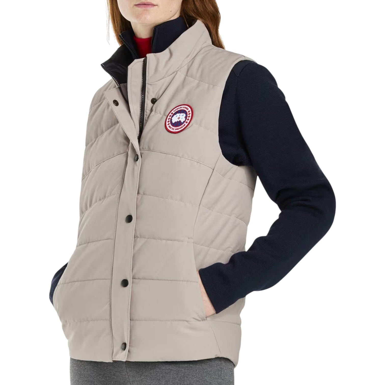 (WMNS) Canada Goose Freestyle Vest 'Limestone' 2836L-32