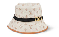 LOUIS VUITTON Cotton Bucket Hats Women's Khaki