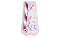 HERMES Silk Scarves Women's Pink