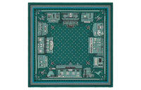 HERMES Silk Scarves Women's Green