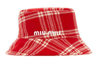 MIU MIU Bucket Hats Women's Red
