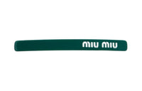 MIU MIU Hair Clips Women's Green