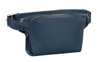 HERMES Cityslide Calfskin Fanny Pack Regular Men's Maltese Blue