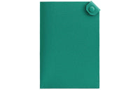 HERMES Tarmac Calfskin Passport Holder Regular Unisex Green