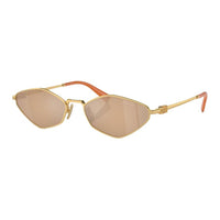 MIU MIU Eyewear Logo lettering Geometric frame Sunglasses