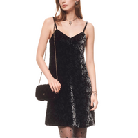 CHANEL FW24 Slip Dresses Women's Black
