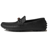 HERMES Alessandro Loafers Men's Black