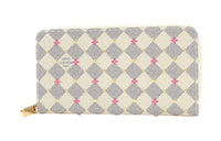 LOUIS VUITTON Canvas Card Holder Wallet Women's Fuchsia & Pink