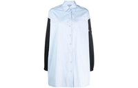 PRADA SS22 Long-Sleeved Dresses Women's Blue