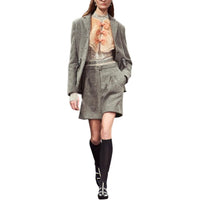 CHANEL 24 New Fall And Winter Arrivals Business Suits Coats Women's Gray