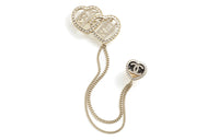 CHANEL Brooches Women's Gold