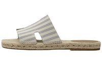 HERMES Slide Slipper Men's Gray Blue