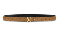 LOUIS VUITTON Initiales Leather Belts Women's