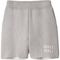MIU MIU Casual Shorts Women's Gray
