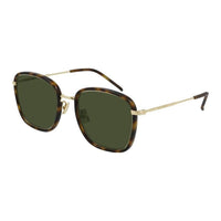SAINT LAURENT Acetate Square Sunglasses Unisex Tortoiseshell