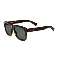 SAINT LAURENT Acetate Rectangular Sunglasses Women's Tortoiseshell