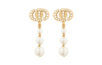 DIOR Earrings Women's Gold