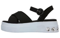 MIU MIU Strap Sandals Women's Black