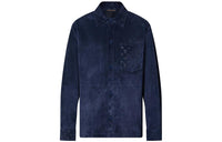 LOUIS VUITTON Leather Jackets Men Blue
