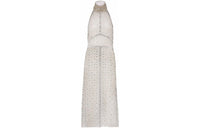 MIU MIU Halterneck Embroidered Organza Dress