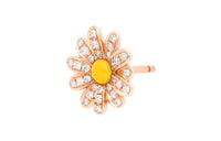 DIOR 18K Rose Gold, Diamond Stud Earrings Women's