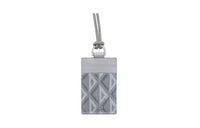 DIOR Smooth Cow Leather With Canvas Card Holder Card Holder Men's Gray