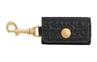 CELINE Embossed Smooth Calfskin Storage Bag Unisex Black