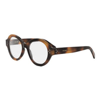 CELINE Acetate Round Eyeglass Frames Women's Tortoiseshell