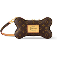 LOUIS VUITTON Coated Canvas Crossbody Bag Shoulder Bag Mini Women's Brown