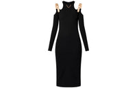 LOUIS VUITTON Eyelet Tab Dress