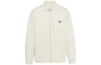 PRADA SS23 Denim Jacket Men's Beige