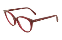 CELINE Eyeglass Frames Unisex Burgundy