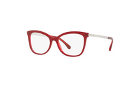 CHANEL - Square Eyeglass Frames Unisex Red