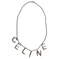 CELINE Brass Necklaces Men's Silver