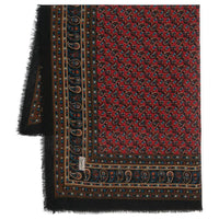 SAINT LAURENT 1970s Paisley-print Scarf