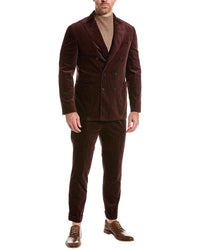 Brunello Cucinelli Men's Suit Ml463Ldbh_C3551