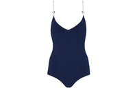 DIOR One-piece Swimsuit Women's Dark Blue