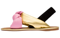 MIU MIU Strap Sandals Women's Begonia Rose Gold