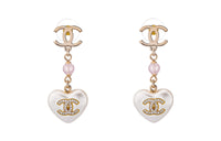 CHANEL Earrings Women's Gold