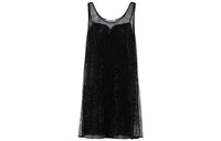 PRADA Sleeveless Dresses Women's Black